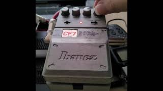Video thumbnail for Test Ibanez CF7 Chorus/Flanger by TooNyTooN