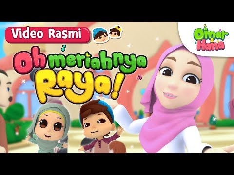 Lagu Raya | Siti Nordiana x Omar & Hana | Oh Meriahnya Raya! | Video Rasmi
