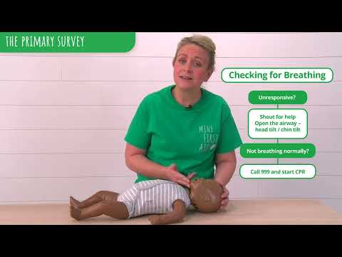 The Primary Survey on a baby