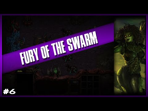Starcraft: Brood War | Remastered | Zerg Campaign | Mission 6 - Fury of the Swarm