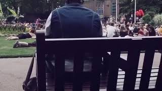 Jon Bon Jovi Park Singing by a Guy