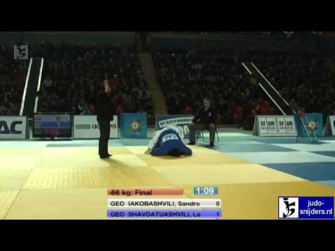 Sandro Iakobashvili (GEO) - Lasha Shavdatuashvili (GEO) [-66kg] final
