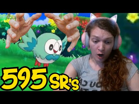 My SHORTEST Long Hunt EVER! LIVE Shiny Rowlet in Pokemon USUM | Shiny Pokemon Reaction