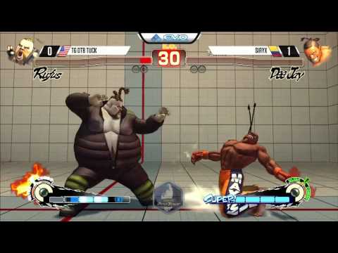 TG DTB Tuck (Rufus) vs Siryx (DeeJay) - EVO 2015 USF4 Pools - 720p/60fps