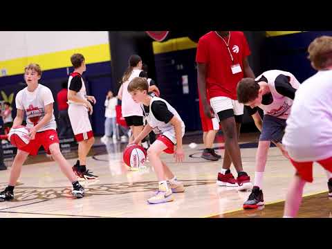 Inside Day 1 of Raptors Basketball Academy 2023 presented by BioSteel