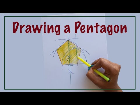 How to draw a Pentagon