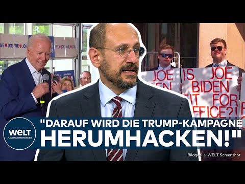 Video Thumbnail: US-PRÄSIDENT: Altersstarrsinn oder Stärke? "Der Instinkt von Joe Biden ist sehr schwer zu besiegen!"