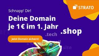 Schnapp' Dir deine Domain bei STRATO!
