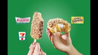 Krispy Kreme Meets Golden Gaytime At 7-Eleven