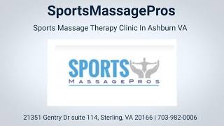 SportsMassagePros - Sports Therapy Clinic In Sterling VA