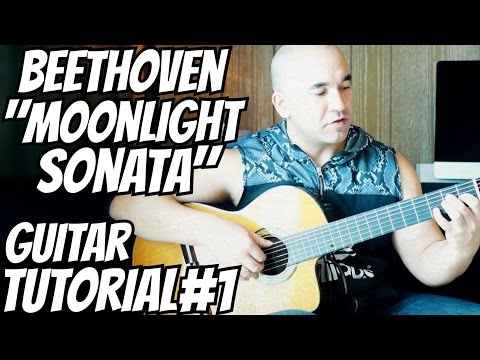 Moonlight Sonata | Ludwig Van Beethoven | Classical Guitar Tutorial 1 of 2 | NBN Guitar