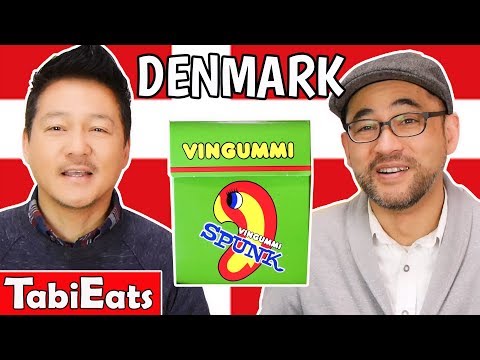 Japanese Try Danish Snacks