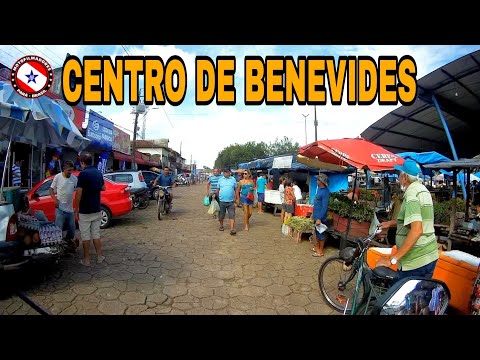 #TURISTANDO pelo Centro da Cidade de #BENEVIDES - #PARÁ - #BRASIL Motovlog @leandrodastart6113 #ep5