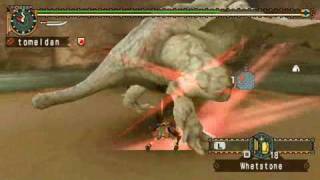 preview picture of video 'mhfu hr9 khezu dual sword epic quest'