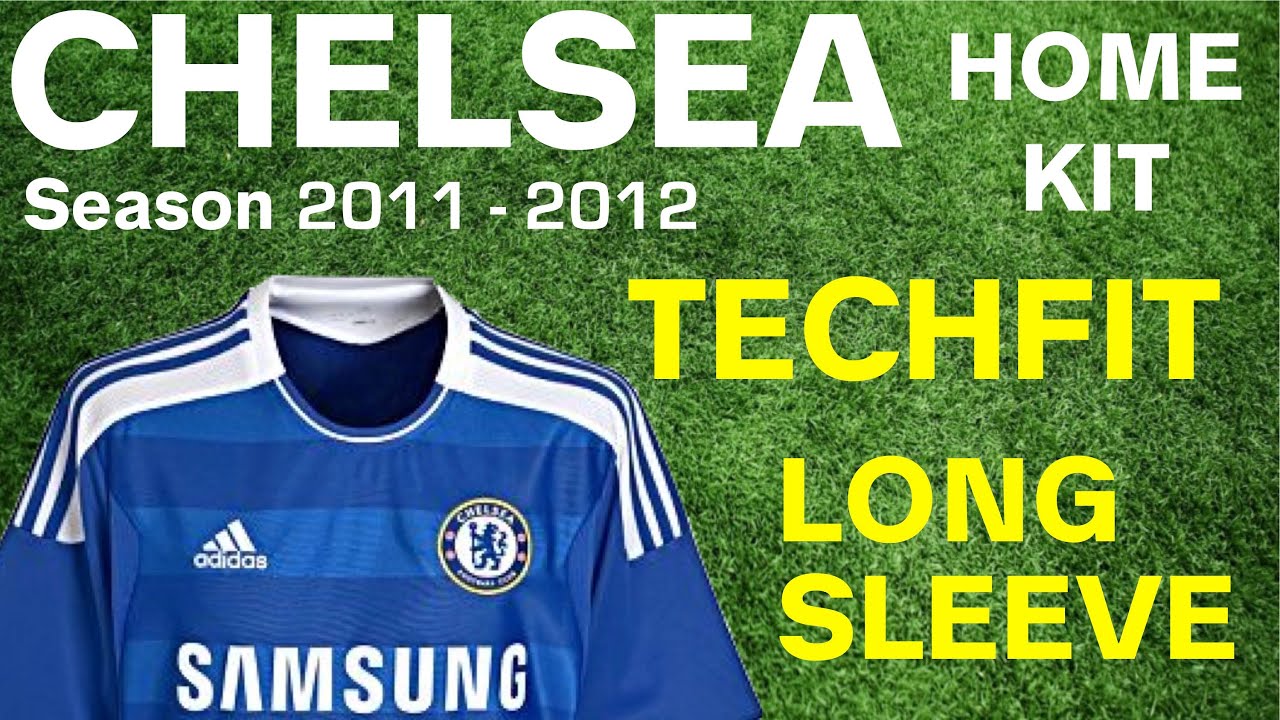 Player Issue TECHFIT Chelsea Home Kit: Season 2011-2012, Long sleeve