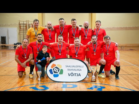 Saalijalgpalli rahvaliiga finaal 2024: FC Audru -  Põltsamaa Sport/Motiiv 5:4 (30.03.2024)