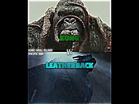 Kong vs Leatherback #kong #kongskullisland #pacificrim #vsbattle #vsedit #wisedit #wis #debate
