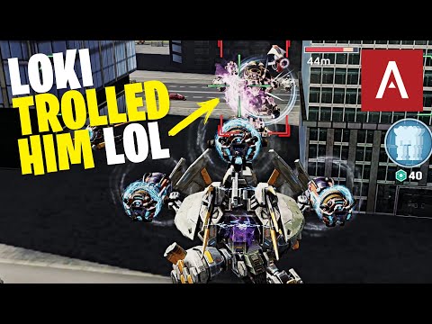 War Robots - Loki Trolling Scorpions And Hawks In TDM WR Max Gameplay