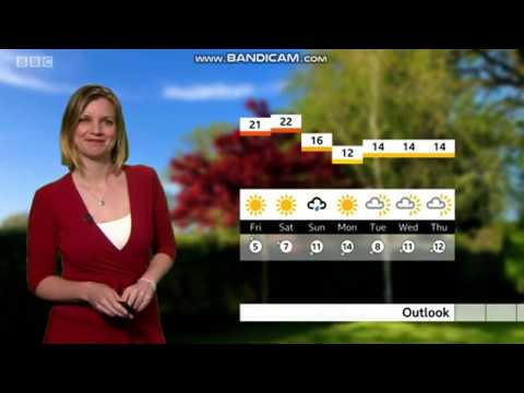 Emily Wood BBC South news weather May 8th 2020 in HD! - 60 FPS