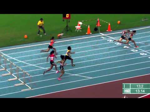 Womens 100mH Final - 2011 Taiwan Open Athletics Championship