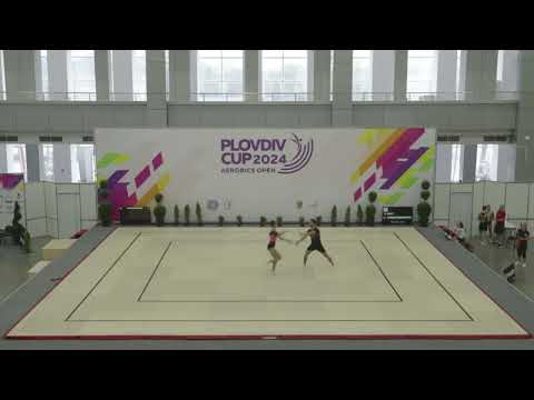15th PLOVDIV CUP AEROBICS OPEN 2024  | TAVOC, RISTEA (ROU) Mixed Pair