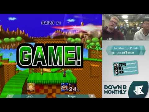[PM] dB Dec. 2017 Monthly - Lov3 (Lucas) vs Linger (Mario) - Amateur Losers Finals