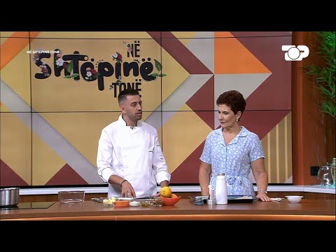Shef Ndoc Shqefni realizon recetën e e tij me arra dhe levrek – Në Shtëpinë Tonë
