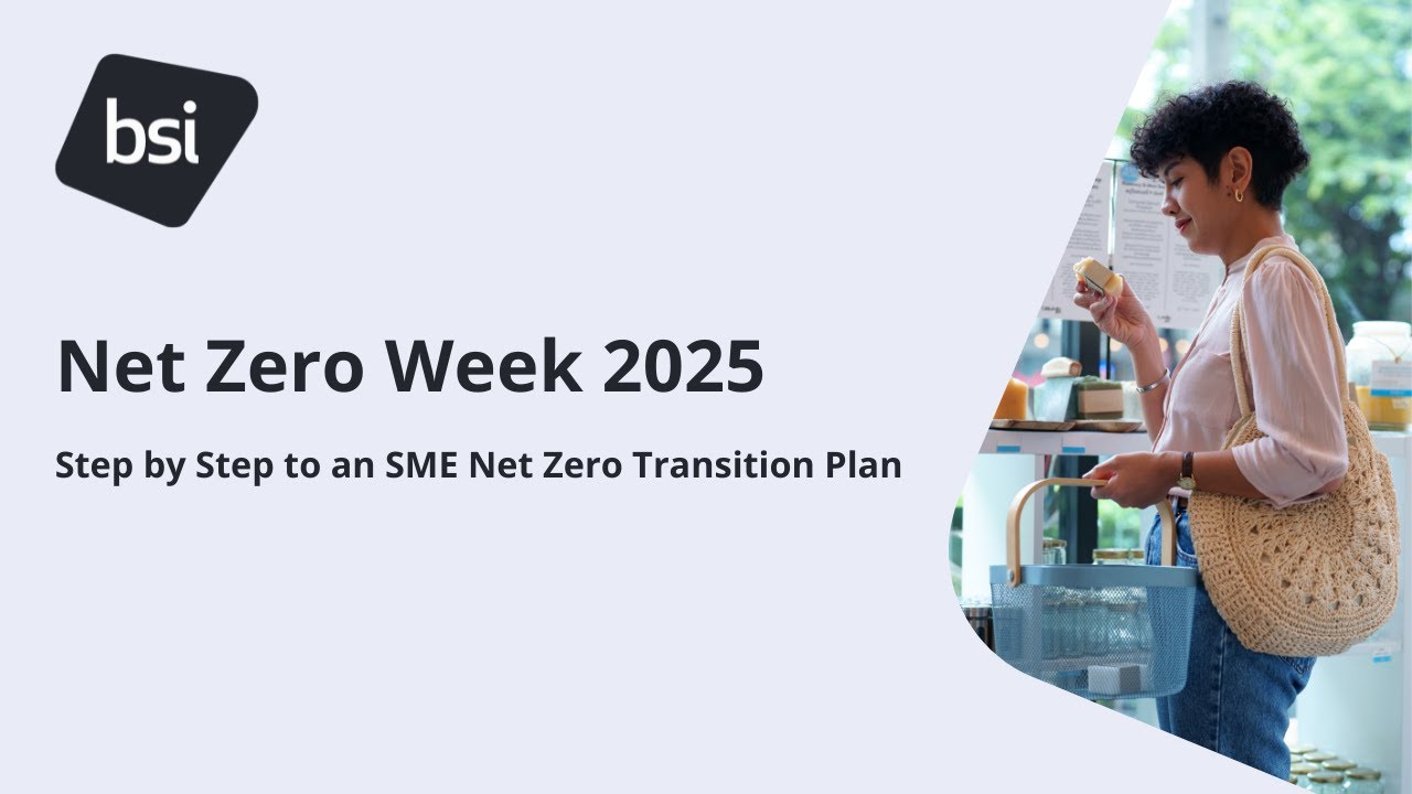 Net Zero Week 2025: Step by Step to an SME Net Zero Transition Plan
