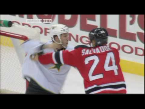 B.J. Crombeen vs Bryce Salvador