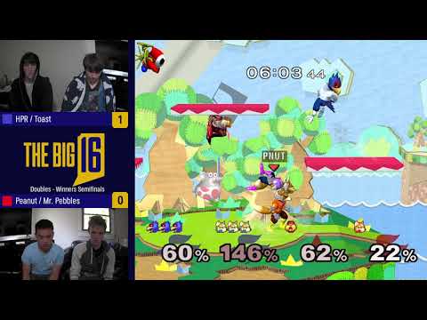 Indiana Melee Summit 2019 - HPR / Toast vs Peanut / Mr. Pebbles - Doubles - Winners Semifinals