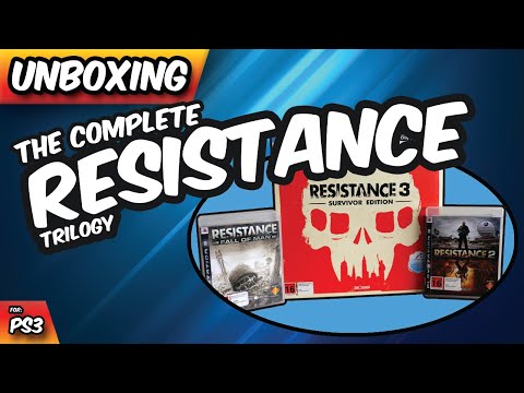 Unboxing All Resistance Games | Insomniac’s Forgotten Masterpiece? | PS3 (2024)