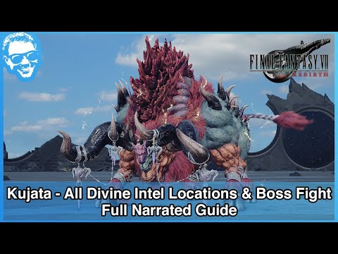 Kujata - All Divine Intel Locations & Boss Fight - Full Narrated Guide - Final Fantasy VII Rebirth