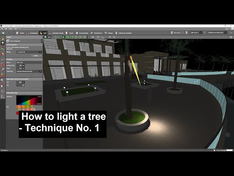 How to light a tree   Techniques No  1 and 2