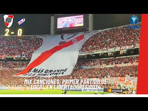 "MIX CANCIONES RIVER COPA LIBERTADORES 2024 - RIVER vs NACIONAL 11/04/24" Barra: Los Borrachos del Tablón • Club: River Plate • País: Argentina