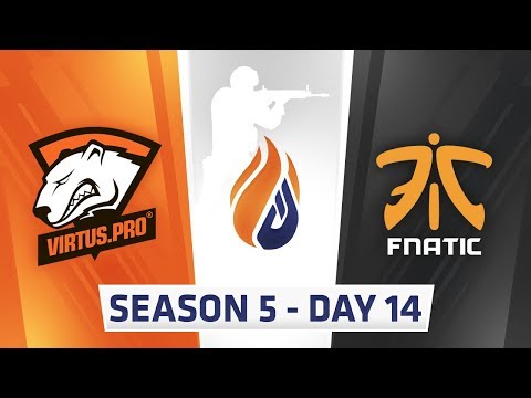 ECS Season 5 Day 14 - Virtus.pro vs Fnatic - Cobblestone