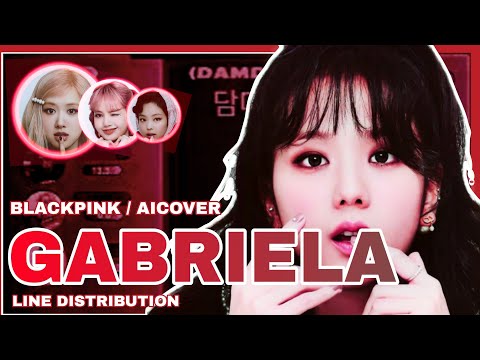 BLACKPINK - " GABRIELA " ( Orig. By KATSEYE) / AI COVER