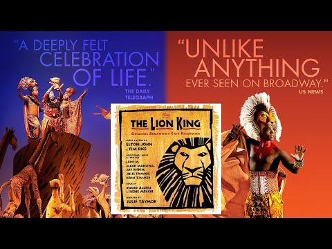 03. The Morning Report | The Lion King (Original Broadway Cast Recording)