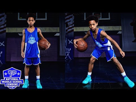 Roddy Gaymon FINISHES LIKE A PRO at the 2017 CP3 National Middle School Combine