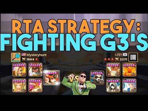 RTA Strategy: Fighting G3 Players in SUMMONERS WAR WORLD ARENA
