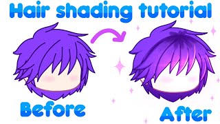 Hair Shading Tutorial - Gacha Club - Ibispaint X