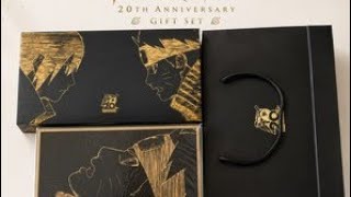Naruto 20th Anniversary 24k Gold Plated Cards Gift Set from Cardfun #anime #naruto #goldcards