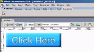 Adobe Dreamweaver Tutorial - Rollover/Hover Images