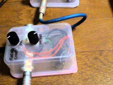 flatline compressor clone demo + ep pre diy guitar pedal effects