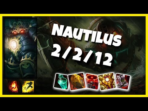 Nautilus KOREAN Challenger SUPPORT (2/2/12) Gameplay Replay - Patch 10.24
