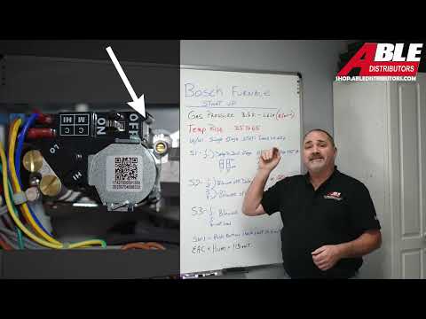 Bosch BGH96 High Efficiency Furnace - Installation and Set Up