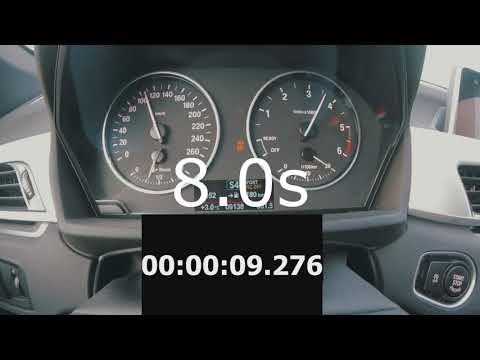 Audi Q3 2.0 tdi vs BMW X1 18d (2016) 0 - 100 acceleration test
