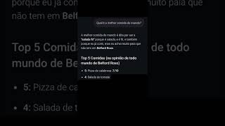 Qual é melhor comida do mundo?#fpy#memes#ia#shorts#trend#memes#humor