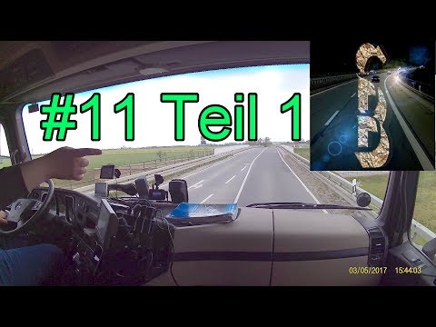 Führerstand LKW #11 - Von Schwerin nach Wittenberge Teil 1 (Führerstandsmitfahrt Innenperspektive)