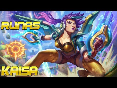 🔥 MEJORES RUNAS PARA KAISA 🔥 BUILDS, HABILIDADES, COUNTERS ADC JG MID 2019