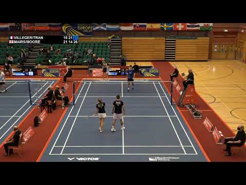 Match point - Villeger / Tran vs Mairs / Moore - XD, SF – Welsh Intl. 2021